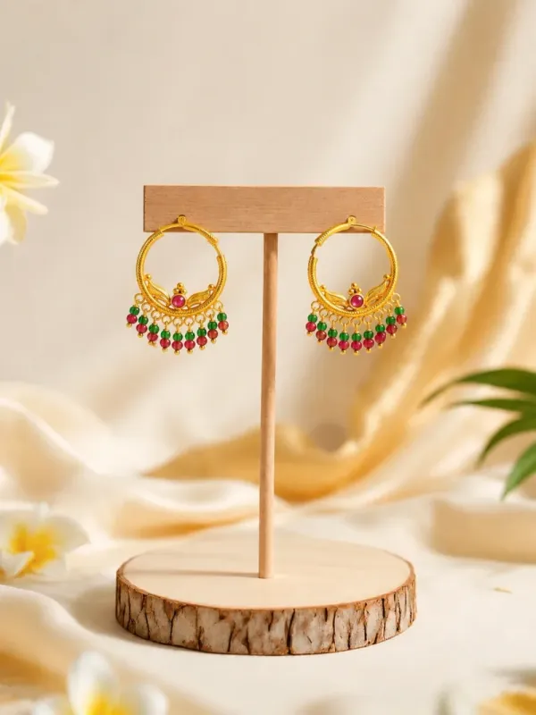 Fine Gold Tops & Earrings