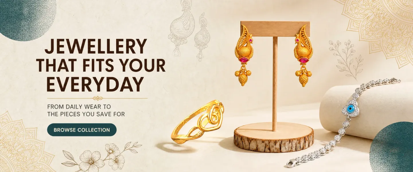 Laxmi Jewellers Promotional Collection Banner