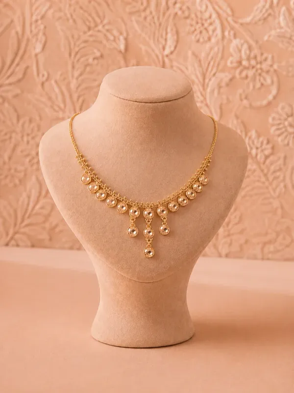 Trending Gold Necklace Design 3