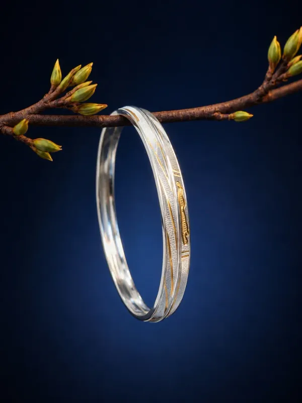Handcrafted Silver Kada Collection