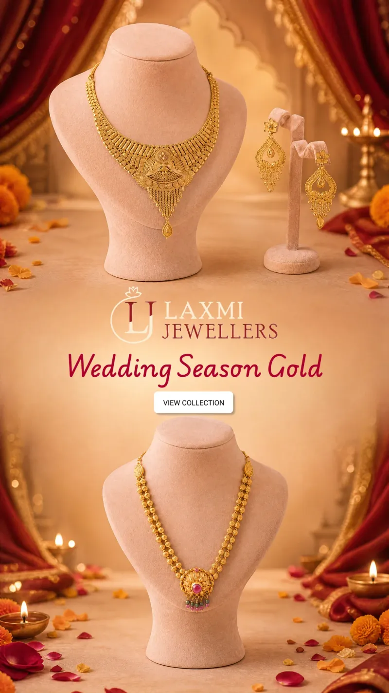 Silver Jewellery & Gold Plated Ornaments Banner